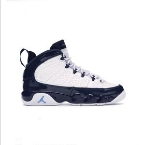 Nike Jordan 9 Retro Sneaker in Pearl Blue‎ (GS) Youth Size 5.5